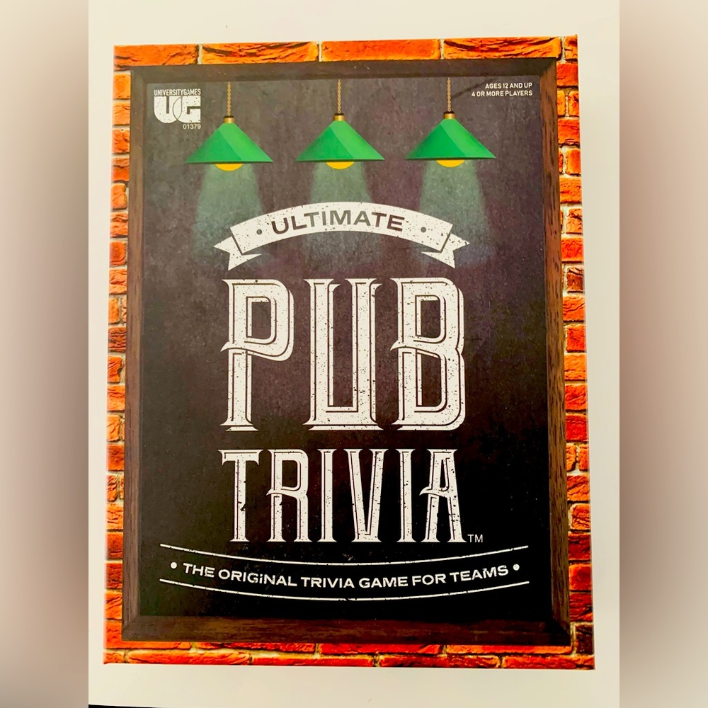 Ultimate Pub Trivia Board Group Family Game - Brand New in Box Sealed